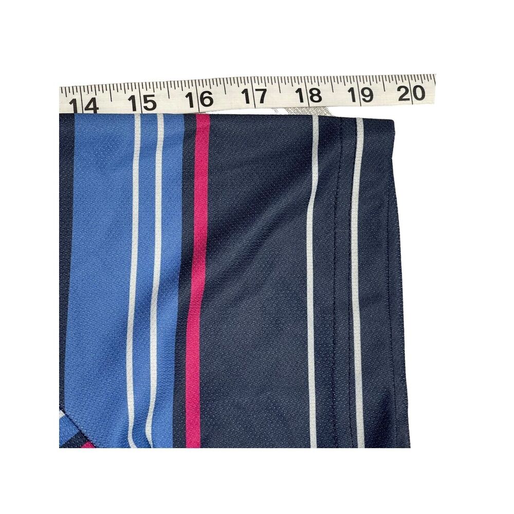 Ben Hogan Polo Shirt Men's Medium Multicolor Striped Short Sleeve Performance - Picture 7 of 7